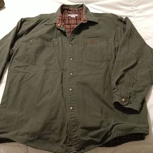 Carhartt lined shirt